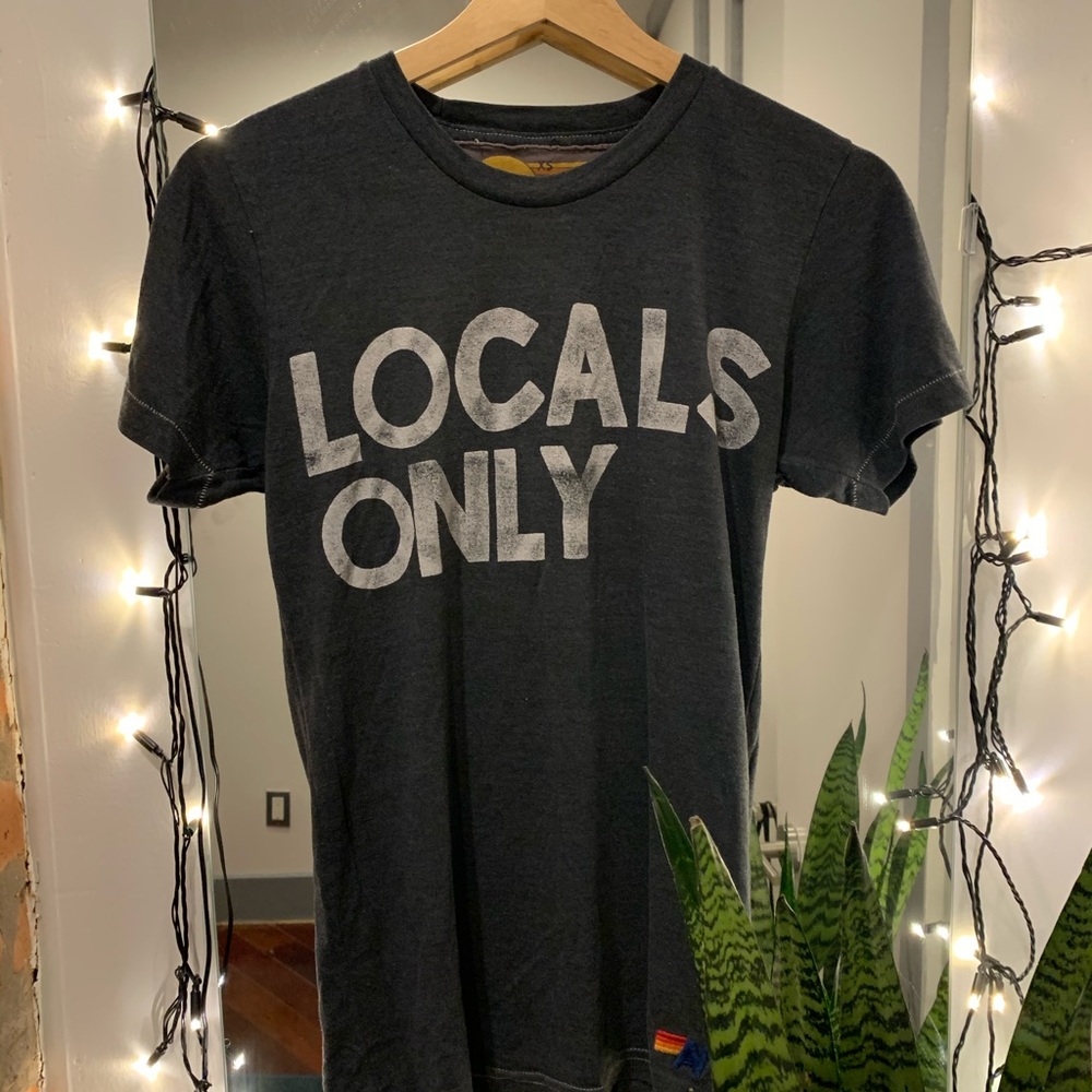 Locals only Aviator shirt 🕸